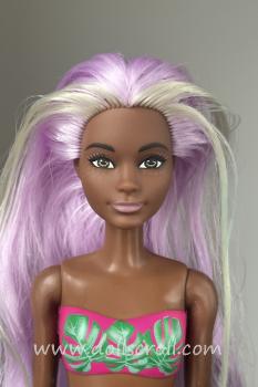 Mattel - Barbie - Color Reveal - Barbie - Wave 04: Mermaid - Leaves - Doll